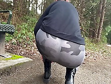 Following A Massive Ass Mom At The Park