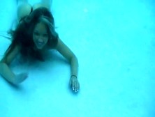 Christina Model Under Water Dance