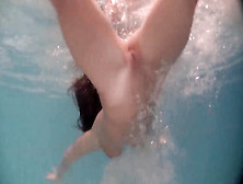 Cool Delightful Figure Teenie Natalia Kupalka Swimming Bare