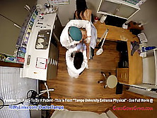 Lilly Hall's Gyno Exam By Doctor Tampa & Nurse Lilith Rose Caught On Spy Webcam @ Girlsgonegyno. Com! - Tampa University Physical