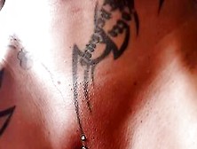 German Gigantic Titted Amateur Tattoo Milf Private Point Of View Plowed
