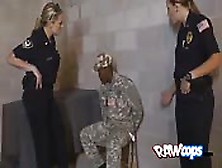 Pretend Soldier Fucks Female Officer
