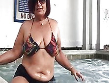 Mature Wife In Pool