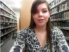 Library Girl Open Crotch Panties