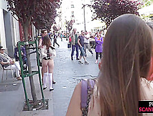 Naked Slut Public Exposed And Humiliated Outdoor By Domina