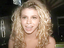 Gorgeous Bartender Alisha King Blows Two Guys In The Bathroom,  Shakira Hair