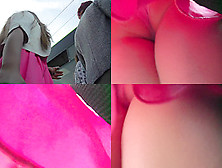 Best Upskirt Video Of A Redhead With Sheer Panty