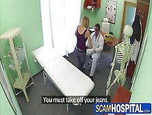 Blonde Gina Gets Fucked By The Doctor In The Examining Table