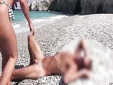 The Hottest Masses Of Beach Fucks Into Greece! Bushy Cougar