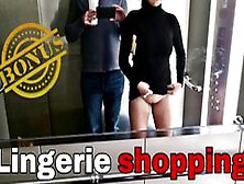 Femdom Shopping Trip Public Pussy Flashing Mistress Slave Ass Cleaning Lifestyle Real Flr Dominatrix