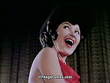Entertaining Striptease Salon Girls (1960S Vintage)