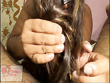 Sri Lankan Smooch And Hair Job