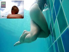 Dirty Talk Public Poll Underwater Masturbation Thigh Squeezing Real Orgasm