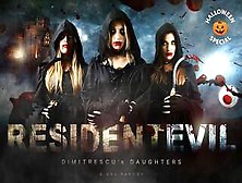 Orgy With Vampire Dimitrescu Daughters In Resident Evil Village Xxx Vr Porn