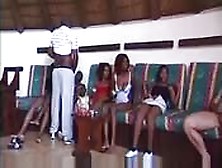 Black African Beauties In Group Party Sex