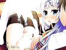 Petite And Shy Anime Cutie Plays With A Dick Until It Cums Loads