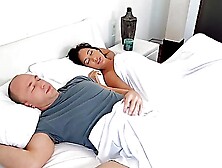Tanned Wife Fucked By Her Hubby's Best Buddy In A Crazy Morning Shag