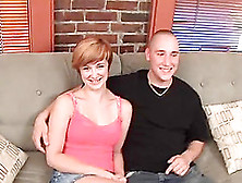 Redhead Girl Wearing Miniskirt Is Licked Nicely And Drilled Hardcore
