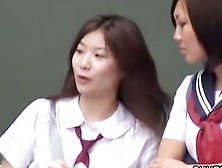 Double Sharking Attack With Two Japanese Schoolgirls Being In The Center Of It