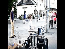 Norway Street Drummer Is Just Amazing