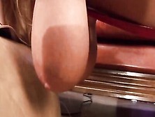 Huge Tits Milf Veronica Gold In Latex Lingerie Ride On Electric Big Sybian