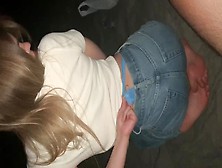 Bad Lil White Chick Orgasms With Dong In Her Rear-End