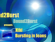 Niki Bursting In Jeans