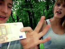 Skinny Blonde Agrees To Fuck On The Camera For Some Cash