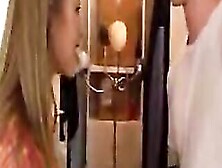 Avril Hall Fucking Inside The Doorway With Her Natural Boobs
