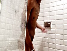 Young Boy Taking A Shower Before Fucking