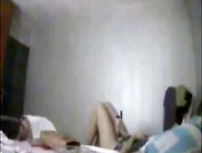 My Mom Masturbating On Bed.  Hidden Cam