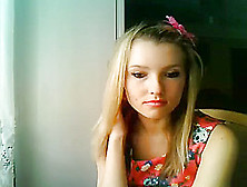 Hot Blonde Pink Panties Bate Webcam