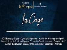 La Cage [Audio Porn French Joi Cage Sissy Sph Femdom Anal Aftercare]