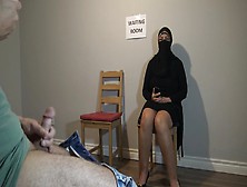 Arab Woman Got Mad At Me - I Flashed And Jerked My Cock In Front Of Her