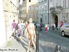 Horny Babes Naked On Public Streets