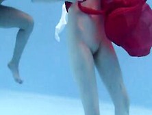 Anastasia Ocean And Marfa Are Nude Underwater