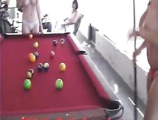 Trailer Trash Pool Shooting With Mother I'd Like To Fuck And Co-Ed