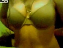 Chesty Girlfriend Exposes Boobs On Webcam