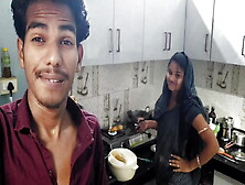 Naughty Indian Desi Wife With Cooking By-Vinodshorts