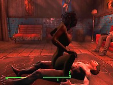 Skank Seduced By Shooter And Sniper Maccready | Fallout Heroes