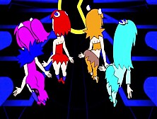???? Pac-Hubby Ghost Ladies Dance ???? | "rave" (Steve Aoki,  Showtek & Makj Ft.  Kris Kiss) | By: Nimus8 ????