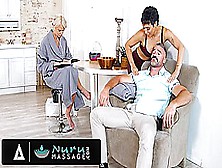 Nuru Massage - Naughty Masseuse Brooklyn Gray Mounts Her Client's Hubby Charles Dera Ass Her Back
