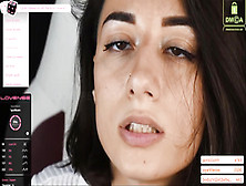 Nice Brunette Amateur On Webcam Show