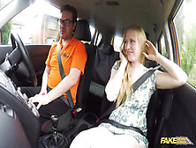 Ex Learners Booty Spanked Red Raw 1 - Fake Driving School