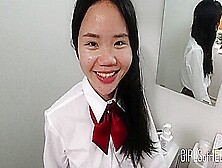 Pov Cute 18Yo Japanese Schoolgirl Gets A Huge Facial After She Sucks Her Stepdads Dick To Thank Him For Her New Phone