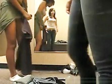 Naughty Teens Caught On Fit Room Cam