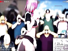 【Mmd R-Eighteen Sex Dance】Intense Sex Erotic Women With Dick Desire激しいセックス[Mmd R-18]