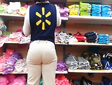 Nice Booty Walmart Worker