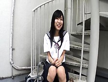 Japanese Slut In Schoolgirl Uniform Banged