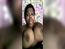 Village Mature Showing Huge Boobs And Pussy